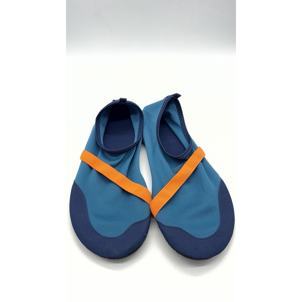 FitKicks Blue Orange Unisex Size  9-10 Shoes Active Lifestyle Footwear Ergonomic
